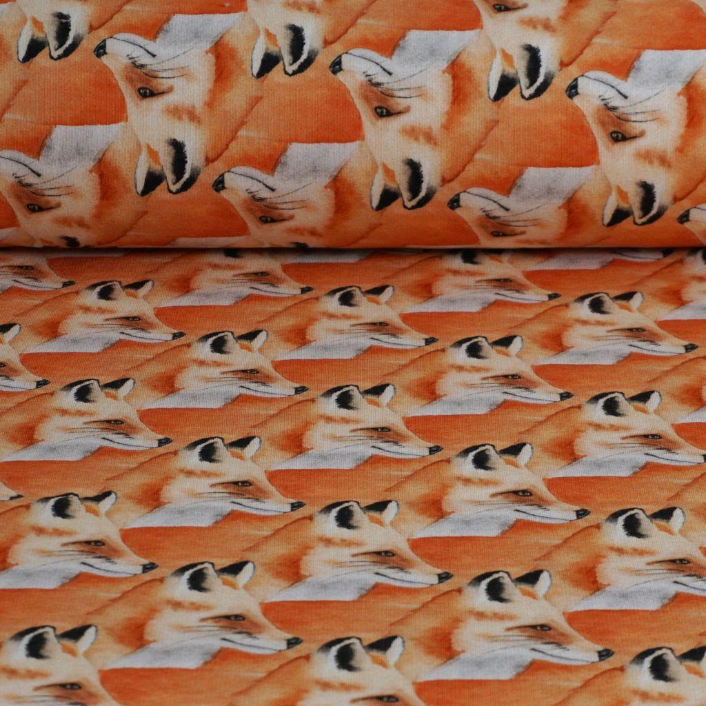 Sweat Stoff Fuchs allover